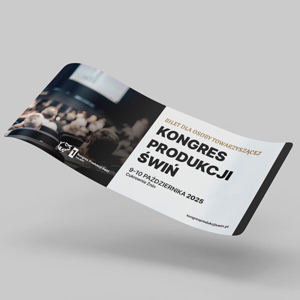 Kongres Produkcji Świń 2025 - Bilet dla osoby towarzyszącej